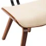 Sillas de comedor 2 uds madera curvada y cuero sintético crema by , dining chairs - Ref: Foro24-283122, Price: 295,01 €, Disc...