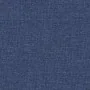 Reposapiés de tela y cuero sintético azul 60x60x36 cm by , Ottomans - Ref: Foro24-341600, Price: 38,62 €, Discount: %