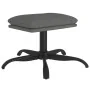 Reposapiés de tela gris claro 60x60x36 cm by , Ottomans - Ref: Foro24-341567, Price: 38,54 €, Discount: %