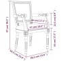 Silla de comedor de lino von , Essstühle - Ref: Foro24-344494, Preis: 228,56 €, Rabatt: %