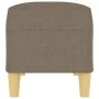 Banco de tela gris taupe 100x35x41 cm de , Bancos - Ref: Foro24-349382, Precio: 57,78 €, Descuento: %