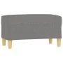 Banco de tela gris oscuro 70x35x41 cm von , Banken - Ref: Foro24-349368, Preis: 52,78 €, Rabatt: %