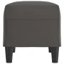 Banco de cuero sintético gris 70x35x41 cm by , Banks - Ref: Foro24-349394, Price: 54,34 €, Discount: %
