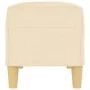 Banco de tela color crema 100x35x41 cm de , Bancos - Ref: Foro24-349377, Precio: 59,39 €, Descuento: %