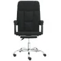 Silla de oficina reclinable cuero sintético negro de , Sillas de oficina - Ref: Foro24-349639, Precio: 103,47 €, Descuento: %