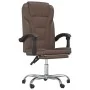 Silla de oficina reclinable cuero sintético marrón von , Bürostühle - Ref: Foro24-349698, Preis: 113,29 €, Rabatt: %