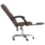 Silla de oficina reclinable cuero sintético marrón von , Bürostühle - Ref: Foro24-349698, Preis: 113,29 €, Rabatt: %