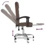 Silla de oficina reclinable cuero sintético marrón von , Bürostühle - Ref: Foro24-349698, Preis: 113,29 €, Rabatt: %