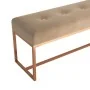 Banco de terciopelo beige 110x36x45 cm by , Benches for halls and storage - Ref: Foro24-350604, Price: 129,81 €, Discount: %