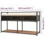 Banco de almacenamiento con cojín 107,5x34,5x59 cm von , Bänke für Hallen und Lager - Ref: Foro24-245461, Preis: 225,40 €, Ra...