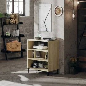 Aparador de madera contrachapada color roble Sonoma 57x35x70 cm by , Sideboards - Ref: Foro24-806061, Price: 45,67 €, Discoun...