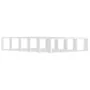 Estantes cubo de pared 6 uds contrachapado blanco 80x15x26,5 cm by , Shelves and shelves - Ref: Foro24-807108, Price: 66,16 €...