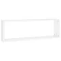 Estantes cubo de pared 6 uds contrachapado blanco 80x15x26,5 cm by , Shelves and shelves - Ref: Foro24-807108, Price: 66,16 €...