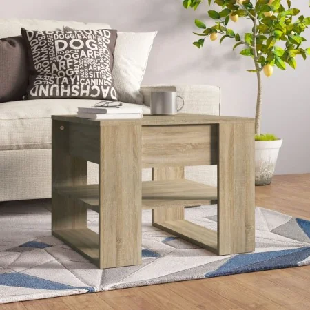 Mesa de centro madera de ingeniería roble Sonoma 55,5x55x45 cm by , Coffee table - Ref: Foro24-810911, Price: 53,74 €, Discou...