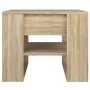 Mesa de centro madera de ingeniería roble Sonoma 55,5x55x45 cm by , Coffee table - Ref: Foro24-810911, Price: 53,74 €, Discou...