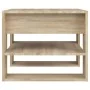 Mesa de centro madera de ingeniería roble Sonoma 55,5x55x45 cm by , Coffee table - Ref: Foro24-810911, Price: 53,74 €, Discou...