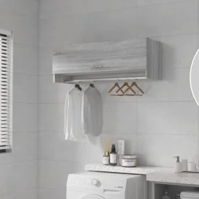 Armario madera contrachapada gris Sonoma 100x32,5x35 cm by , Wardrobes - Ref: Foro24-815214, Price: 55,54 €, Discount: %