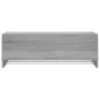 Armario madera contrachapada gris Sonoma 100x32,5x35 cm by , Wardrobes - Ref: Foro24-815214, Price: 57,40 €, Discount: %
