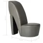 Butaca con forma de zapato de tacón cuero sintético gris von , Sessel - Ref: Foro24-248651, Preis: 176,44 €, Rabatt: %