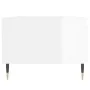 Mesa de centro madera contrachapada blanco brillo 90x50x36,5 cm by , Coffee table - Ref: Foro24-830558, Price: 68,50 €, Disco...