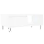 Mesa de centro madera contrachapada blanco 90x50x36,5 cm by , Coffee table - Ref: Foro24-830564, Price: 63,36 €, Discount: %