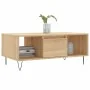 Mesa de centro madera contrachapada roble Sonoma 90x50x36,5 cm de , Mesas de centro - Ref: Foro24-830591, Precio: 62,50 €, De...