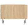 Mesa de centro madera contrachapada roble Sonoma 90x50x36,5 cm de , Mesas de centro - Ref: Foro24-830591, Precio: 62,50 €, De...