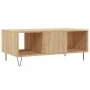 Mesa de centro madera contrachapada roble Sonoma 90x50x36,5 cm de , Mesas de centro - Ref: Foro24-830591, Precio: 62,50 €, De...