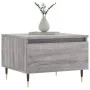 Mesa de centro madera de ingeniería gris Sonoma 50x46x35 cm de , Mesas de centro - Ref: Foro24-830856, Precio: 43,92 €, Descu...