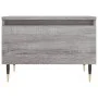 Mesa de centro madera de ingeniería gris Sonoma 50x46x35 cm de , Mesas de centro - Ref: Foro24-830856, Precio: 43,92 €, Descu...