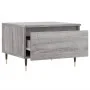 Mesa de centro madera de ingeniería gris Sonoma 50x46x35 cm de , Mesas de centro - Ref: Foro24-830856, Precio: 43,92 €, Descu...