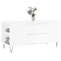 Mesa de centro madera ingeniería blanco brillo 102x44,5x50 cm von , Couchtisch - Ref: Foro24-830998, Preis: 84,80 €, Rabatt: %