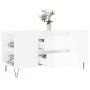 Mesa de centro madera ingeniería blanco brillo 102x44,5x50 cm von , Couchtisch - Ref: Foro24-830998, Preis: 84,80 €, Rabatt: %