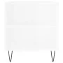 Mesa de centro madera ingeniería blanco brillo 102x44,5x50 cm von , Couchtisch - Ref: Foro24-830998, Preis: 84,80 €, Rabatt: %
