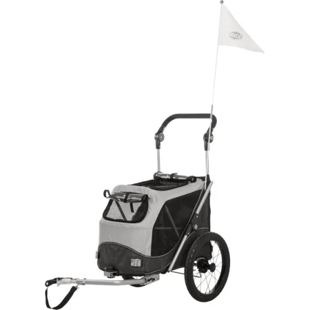 TRIXIE Remolque de bicicleta para perros gris M by , pet strollers - Ref: Foro24-441836, Price: 209,85 €, Discount: %