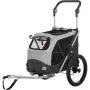 TRIXIE Remolque de bicicleta para perros gris M by , pet strollers - Ref: Foro24-441836, Price: 209,85 €, Discount: %