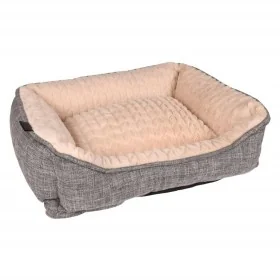 FLAMINGO Cesta para perros Zupo rectangular gris 50x40x16 cm von , Betten für Hunde - Ref: Foro24-443258, Preis: 38,32 €, Rab...