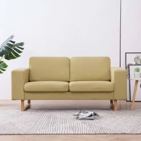 Sofá de 2 plazas de tela verde by , Sofas - Ref: Foro24-281387, Price: 331,59 €, Discount: %