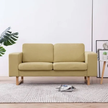 Sofá de 2 plazas de tela verde by , Sofas - Ref: Foro24-281387, Price: 331,59 €, Discount: %