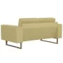Sofá de 2 plazas de tela verde by , Sofas - Ref: Foro24-281387, Price: 331,59 €, Discount: %