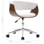 Silla comedor giratoria madera curvada cuero sintético blanco von , Essstühle - Ref: Foro24-287398, Preis: 160,25 €, Rabatt: %