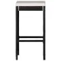 Juego de comedor de jardín 9 piezas ratán sintético negro by , Garden sets - Ref: Foro24-43966, Price: 559,83 €, Discount: %