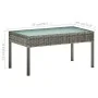Set de muebles de jardín 5 pzas y cojines ratán sintético gris de , Conjuntos de jardín - Ref: Foro24-45790, Precio: 317,31 €...