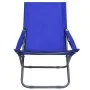 Sillas de playa plegables 2 unidades tela azul de , Sillas de jardín - Ref: Foro24-47902, Precio: 112,55 €, Descuento: %