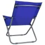 Sillas de playa plegables 2 unidades tela azul de , Sillas de jardín - Ref: Foro24-47902, Precio: 112,55 €, Descuento: %