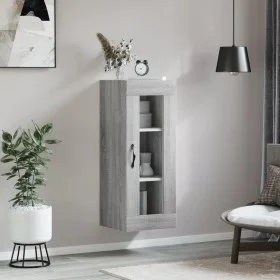 Armario de pared gris Sonoma 34,5x34x90 cm by , Sideboards - Ref: Foro24-835008, Price: 58,81 €, Discount: %