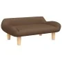 Cama para perros de tela marrón 70x40x24 cm de , Camas para perros - Ref: Foro24-171948, Precio: 68,03 €, Descuento: %