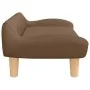 Cama para perros de tela marrón 70x40x24 cm de , Camas para perros - Ref: Foro24-171948, Precio: 68,03 €, Descuento: %