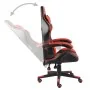 Silla gaming de cuero sintético negro y rojo de , Sillas de oficina - Ref: Foro24-20519, Precio: 121,70 €, Descuento: %