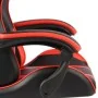 Silla gaming de cuero sintético negro y rojo de , Sillas de oficina - Ref: Foro24-20519, Precio: 121,70 €, Descuento: %